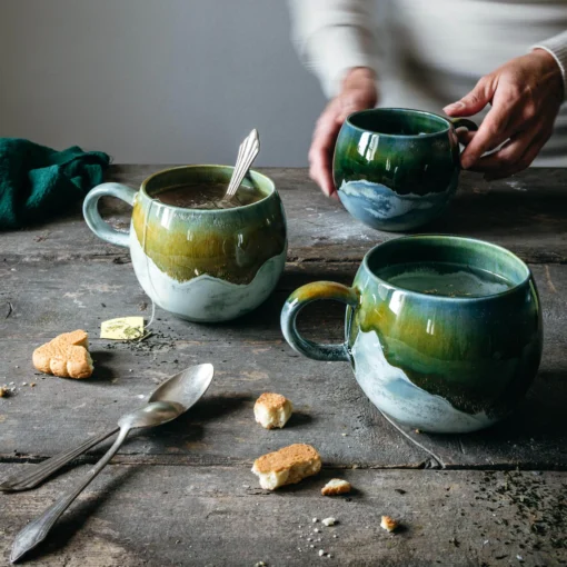 Egg Back Home - Landscape Ball Mug